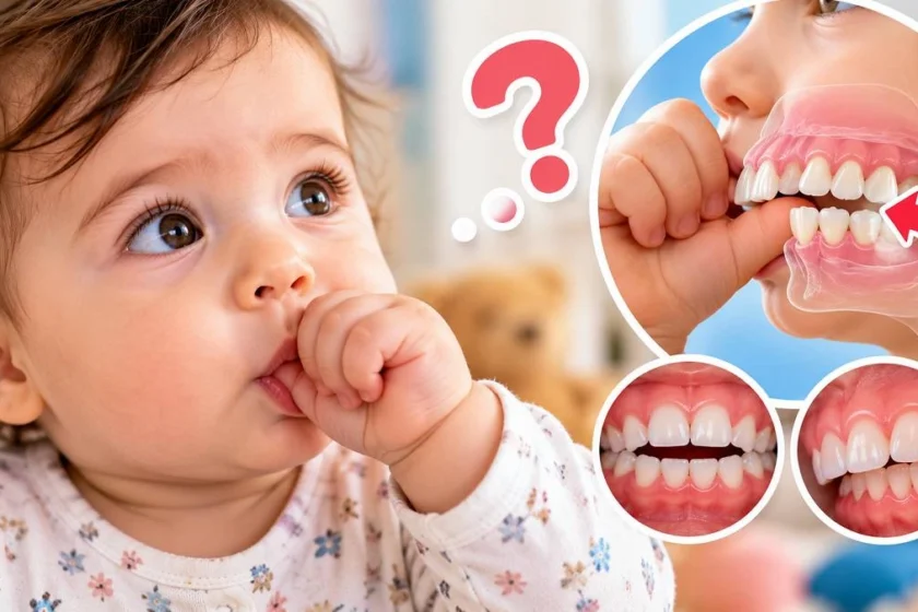 مکیدن انگشت شصت نوزاد به دندانش آسیب می‌زند؟ پاسخ دندانپزشکی
