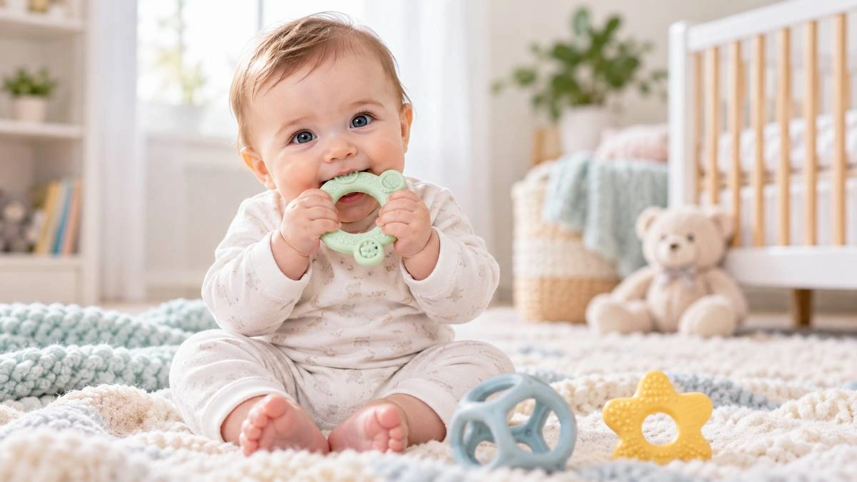 دندانگیر برای نوزاد خوب است یا بد؟ مزایا، عوارض و نکات مهم قبل از استفاده