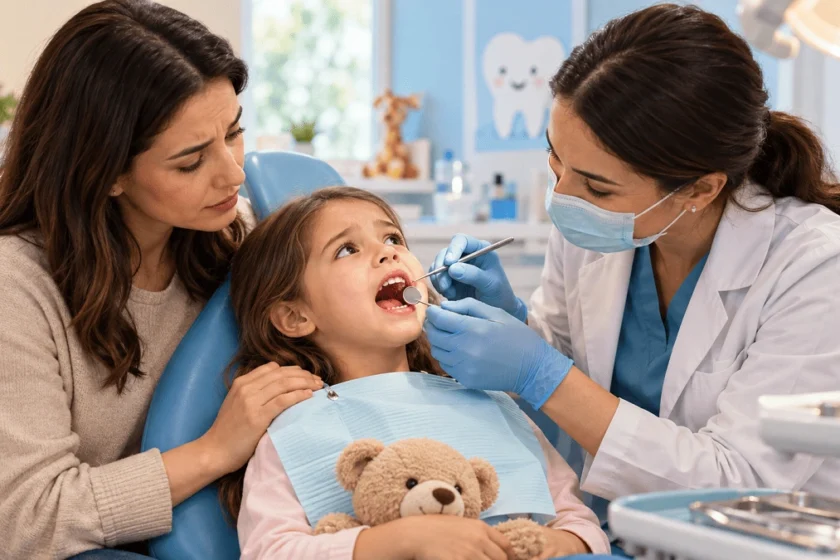 برای آبسه دندان کودک چه کنیم؟ درمان خانگی یا مراجعه به دندانپزشک؟
